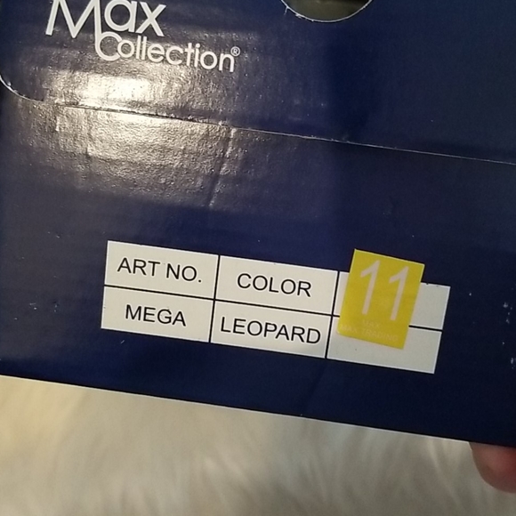 👣Max Collection💜 Mega Leopard Print Slip On footwear - Picture 7 of 7